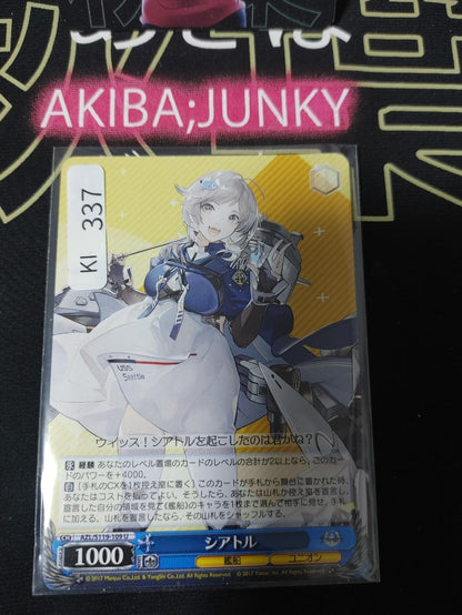 Weiss Schwarz Weiss Azur Lane Seattle AZL/S119-109 U JAPAN
