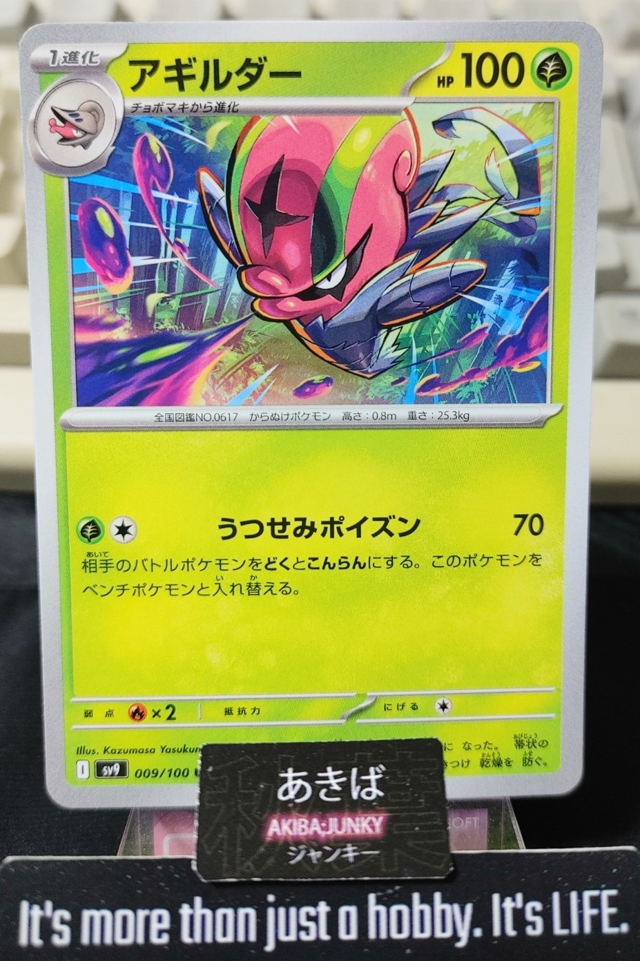 Pokemon Accelgor SV9 009/100 U Card Japanese JAPAN Release