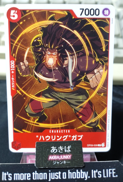 Howling Gab OP09-006 One Piece Card Game Emperors in the New World Japan