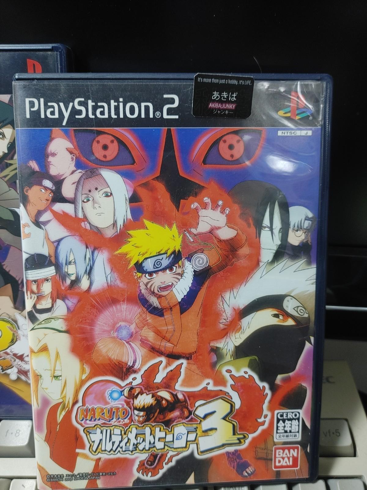 Naruto One Piece Jump Games Sony PlayStation 2 PS2 Japan Import Lot