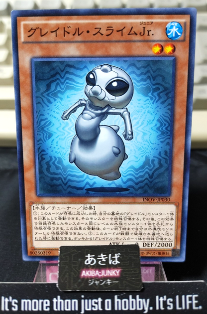 Graydle Slime Jr. Yugioh INOV-JP030 Yu-Gi-Oh Konami OCG JAPAN