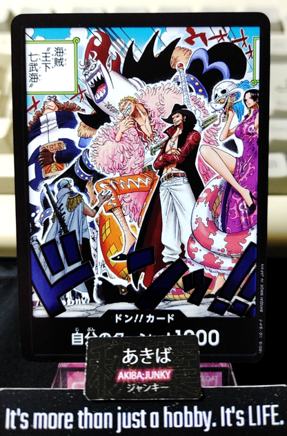 DON !! Card The Seven Warlords of the Sea One Piece Japan
