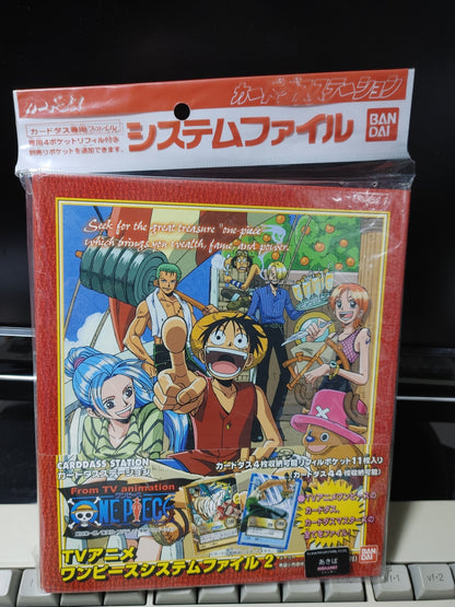 One Piece Bandai Carddass Card Collection File Japanese Retro Toei Vintage Japan AJJ