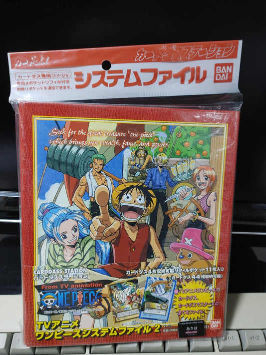 One Piece Bandai Carddass Card Collection File Japanese Retro Toei Vintage Japan AJJ