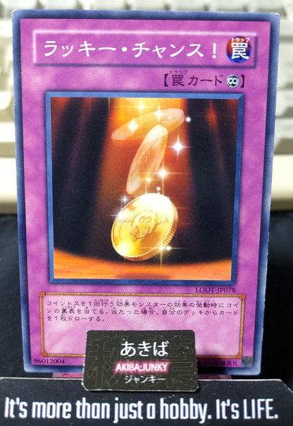 Lucky Chance Yugioh LODT-JP078 Konami OCG JAPAN