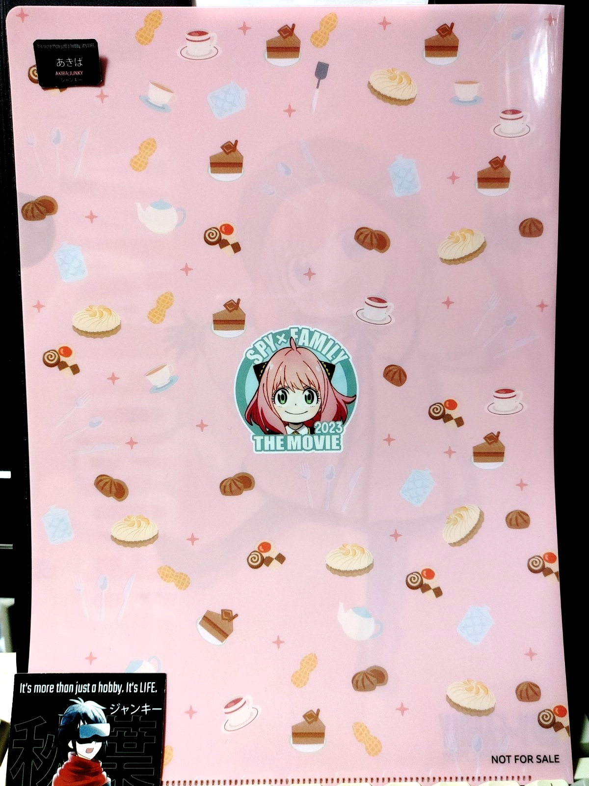 Spy x Family Anya Anime Promo File Design A Japan Limited