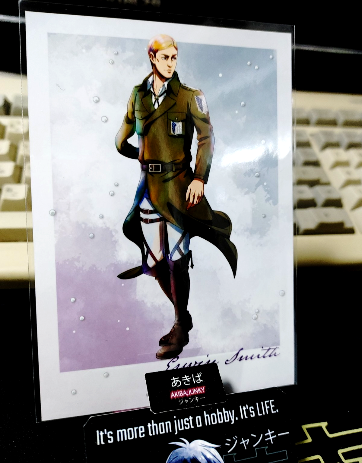 Attack on Titan Erwin Collab Alt Art Promo Card F JAPAN