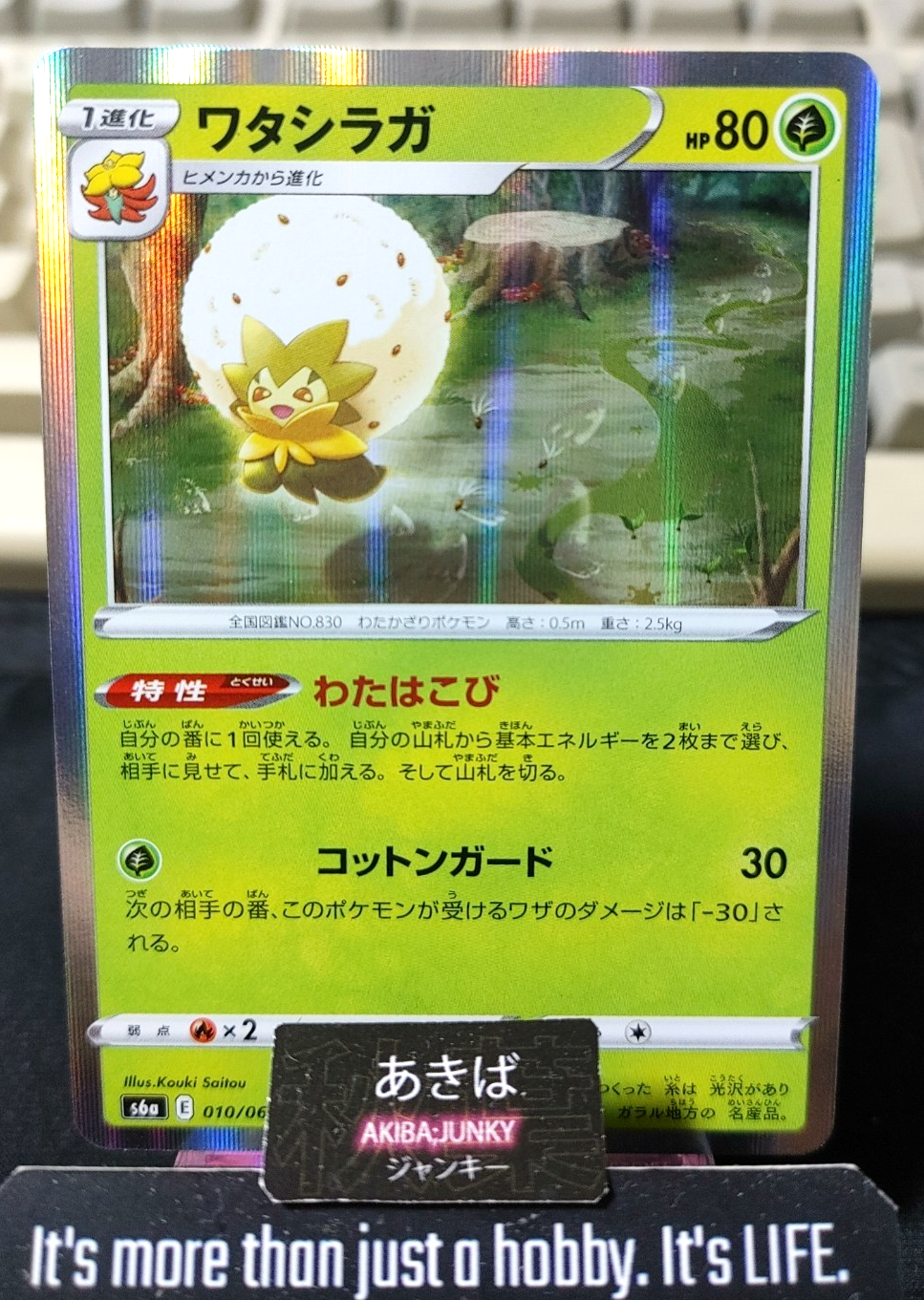 Pokemon Eldegoss S6a 010/069 R Card Japanese JAPAN