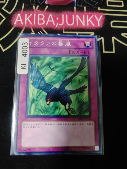 Windstorm of Etaqua Yugioh SD19-JP030 Yu-Gi-Oh Konami OCG JAPAN