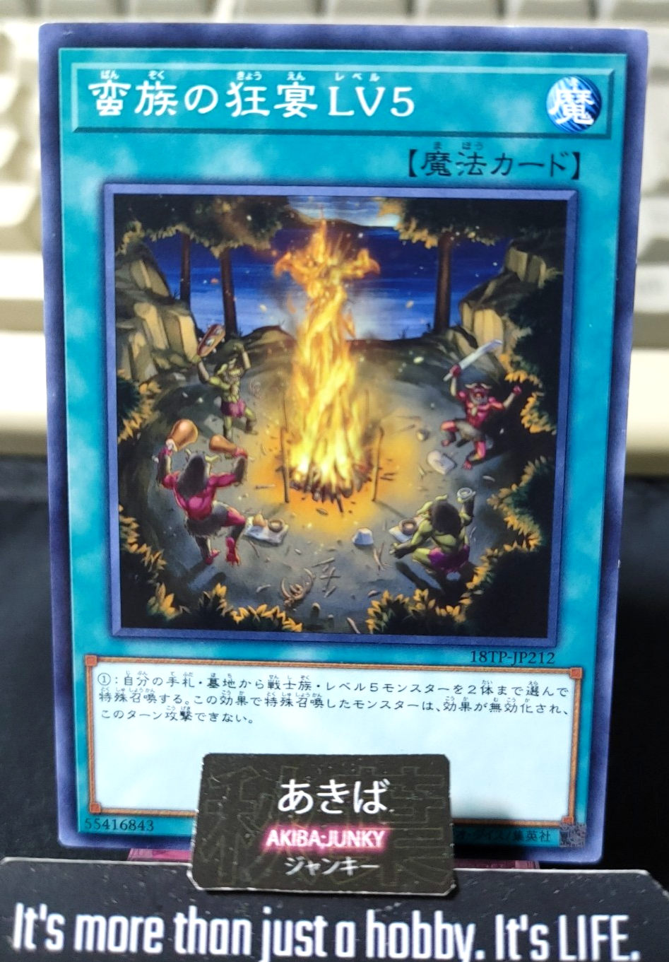 Feast of the Wild LV5 Yugioh 18TP-JP212 Konami OCG JAPAN