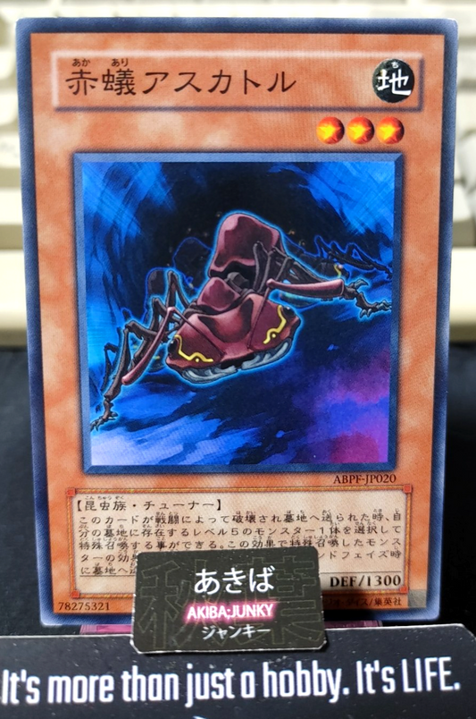 Fire Ant Ascator Yugioh ABPF-JP020 Yu-Gi-Oh Konami OCG JAPAN