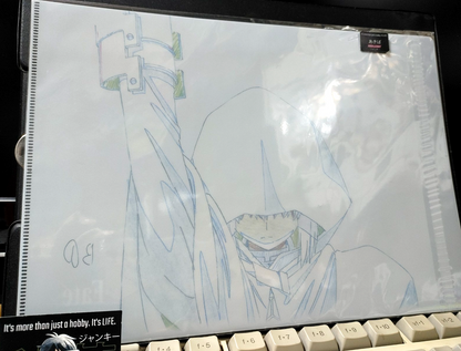 Fate Zero Animation Cel Print Design File Saber Fate Stay Night Japan Limited