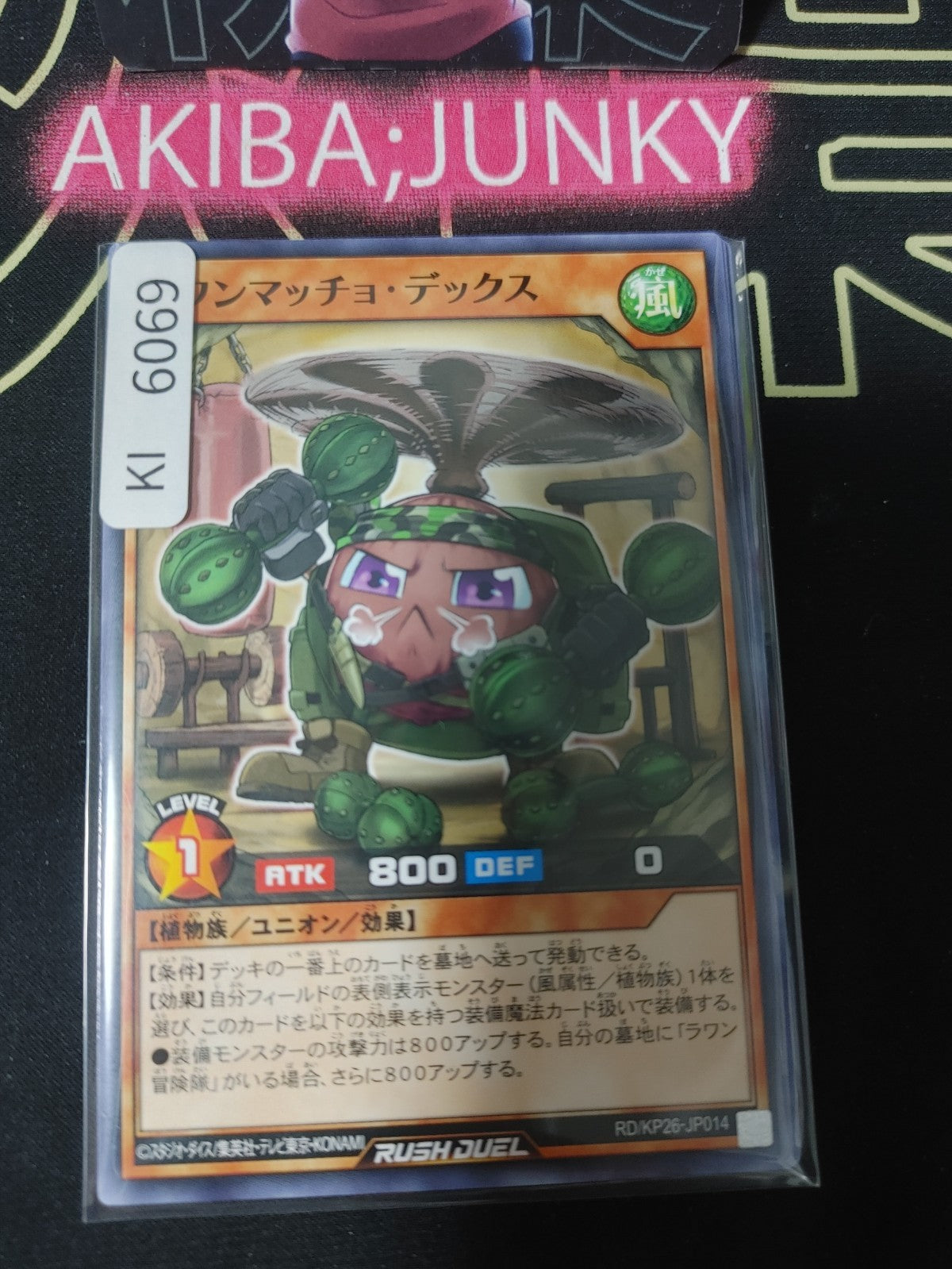 Lauan Macho Dex Yugioh RD/KP26-JP014 Rush Duel Konami JAPAN