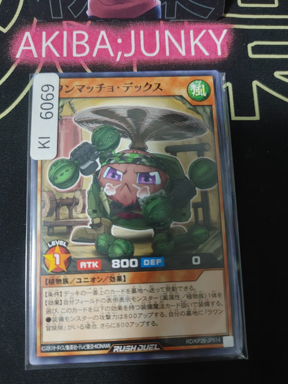 Lauan Macho Dex Yugioh RD/KP26-JP014 Rush Duel Konami JAPAN