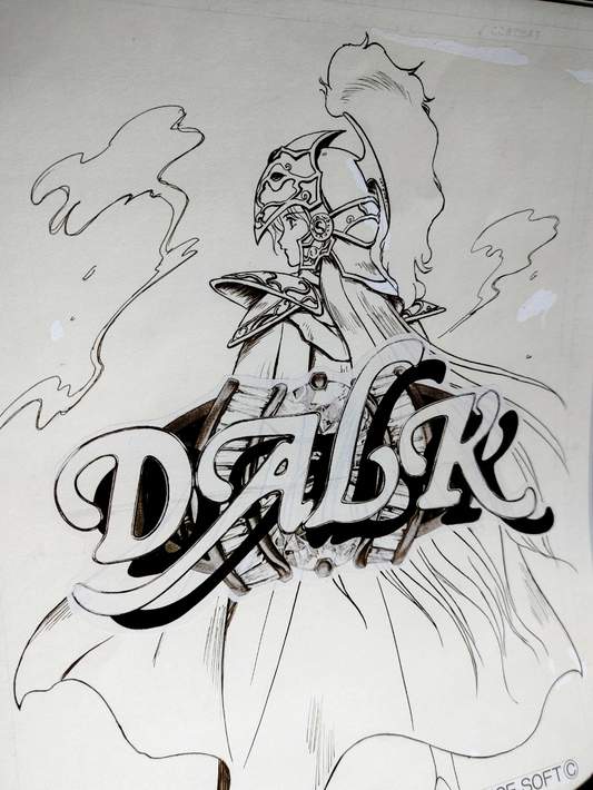 Alicesoft Dalk PC Goods Limited Edition Promo Art Print Japan