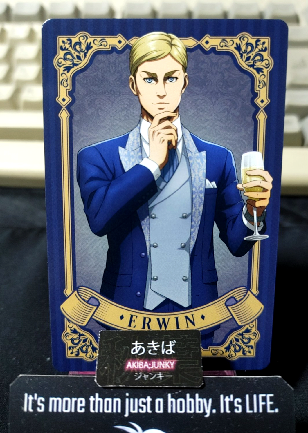 Attack on Titan Card Erwin Collab Promo Japan Collectible Release AoT