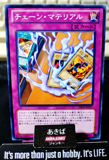 Chain Material Yugioh DE02-JP101 Konami OCG JAPAN