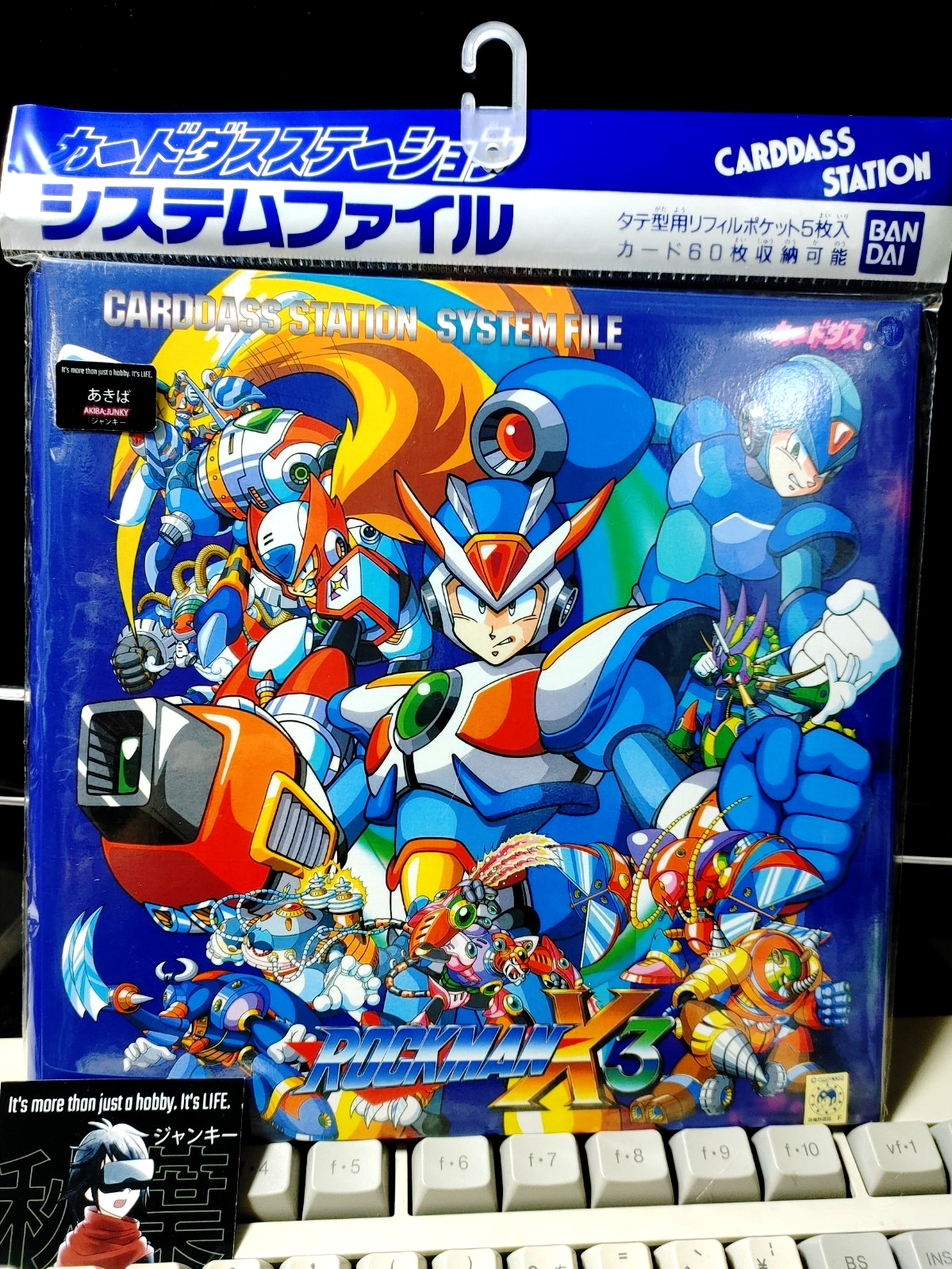 Rockman Megaman X3  Bandai Carddass Card Collection File Retro Vintage Japan