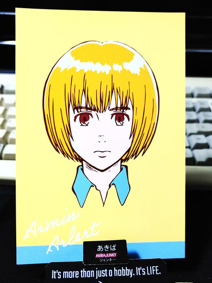 Attack on Titan Armin Collab Alt Art Promo Hagaki Card A JAPAN