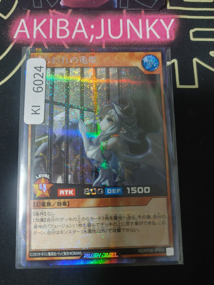 The Imprisoned Dragon Princess Yugioh RD/KP26-JP009 Secret Rare Rush Duel JAPAN