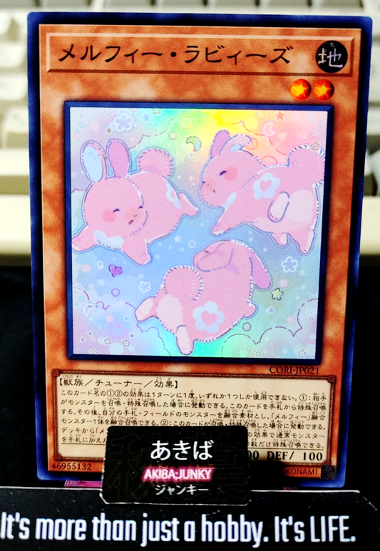 Melffy Rabbys Yugioh CORI-JP021 Super Rare Konami OCG JAPAN