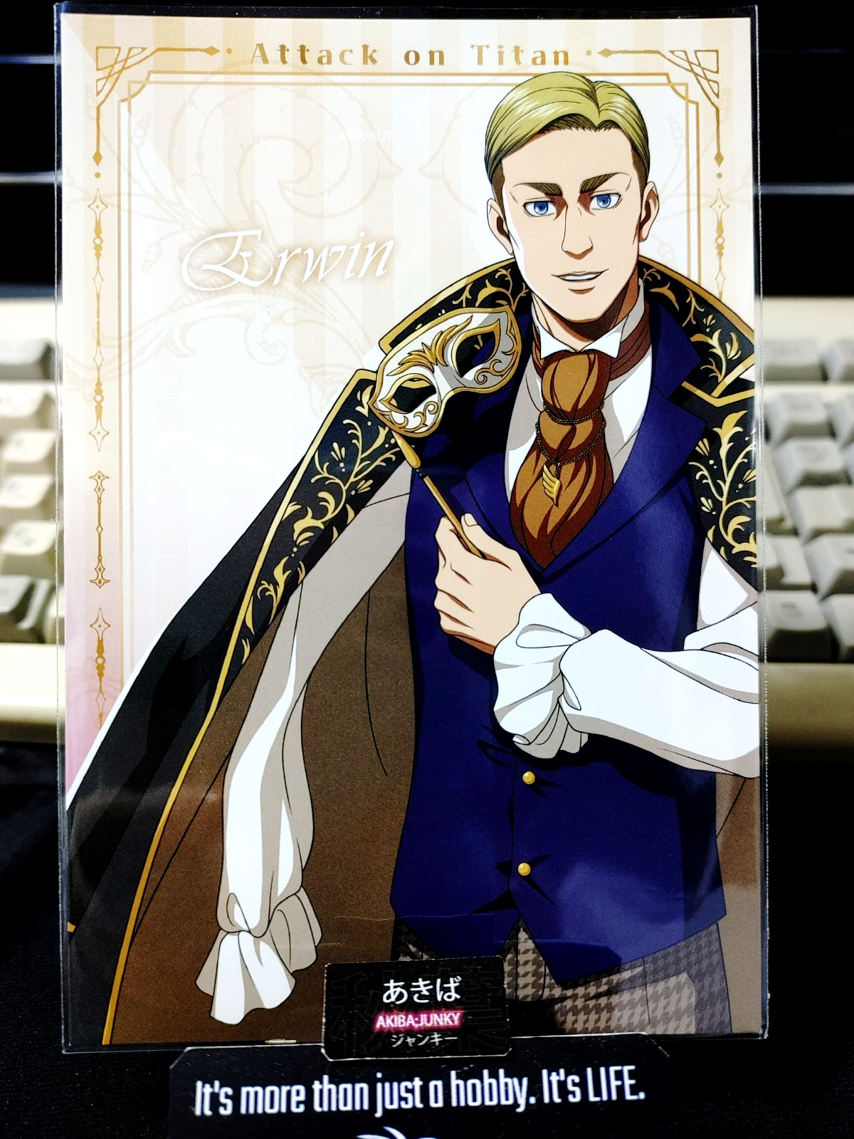 Attack on Titan Erwin Collab Alt Art Promo Hagaki Card D JAPAN