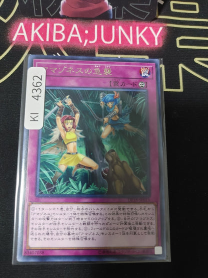 Amazoness Onslaught Yugioh DP18-JP011 Rare Konami OCG JAPAN UNCENSORED