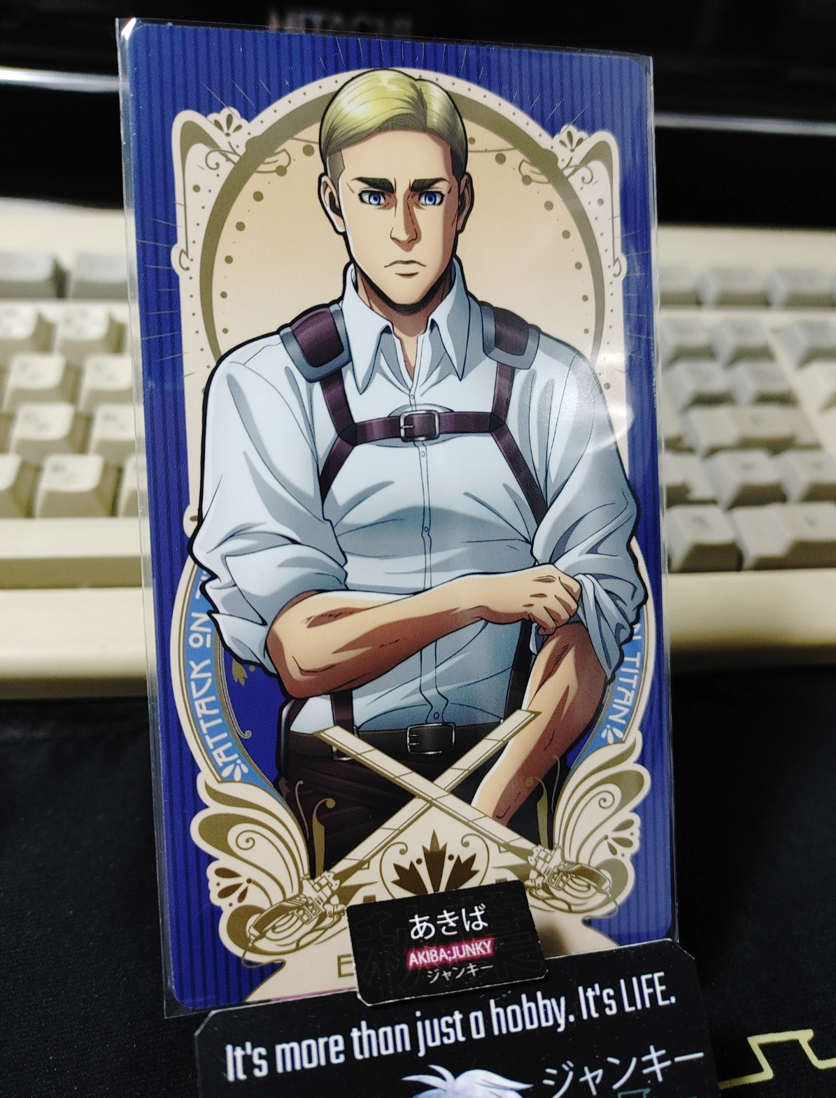 Attack on Titan Erwin Collab Alt Art Promo Tarot Card A JAPAN