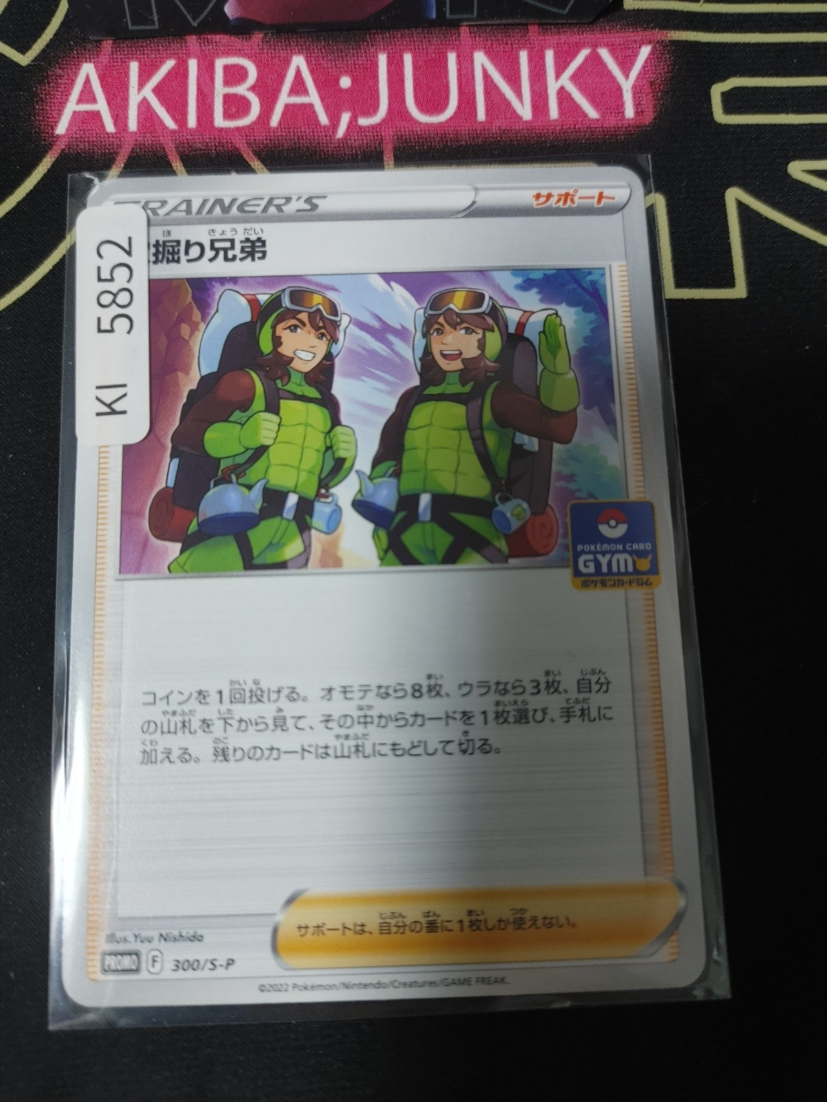 Pokemon Digging Duo 300/S-P Promo Card Japanese JAPAN