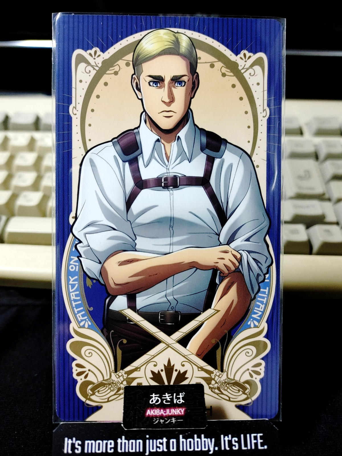Attack on Titan Erwin Collab Alt Art Promo Tarot Card A JAPAN
