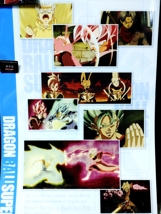 Dragon ball Animation Design File Vegito Anime Promo Japan