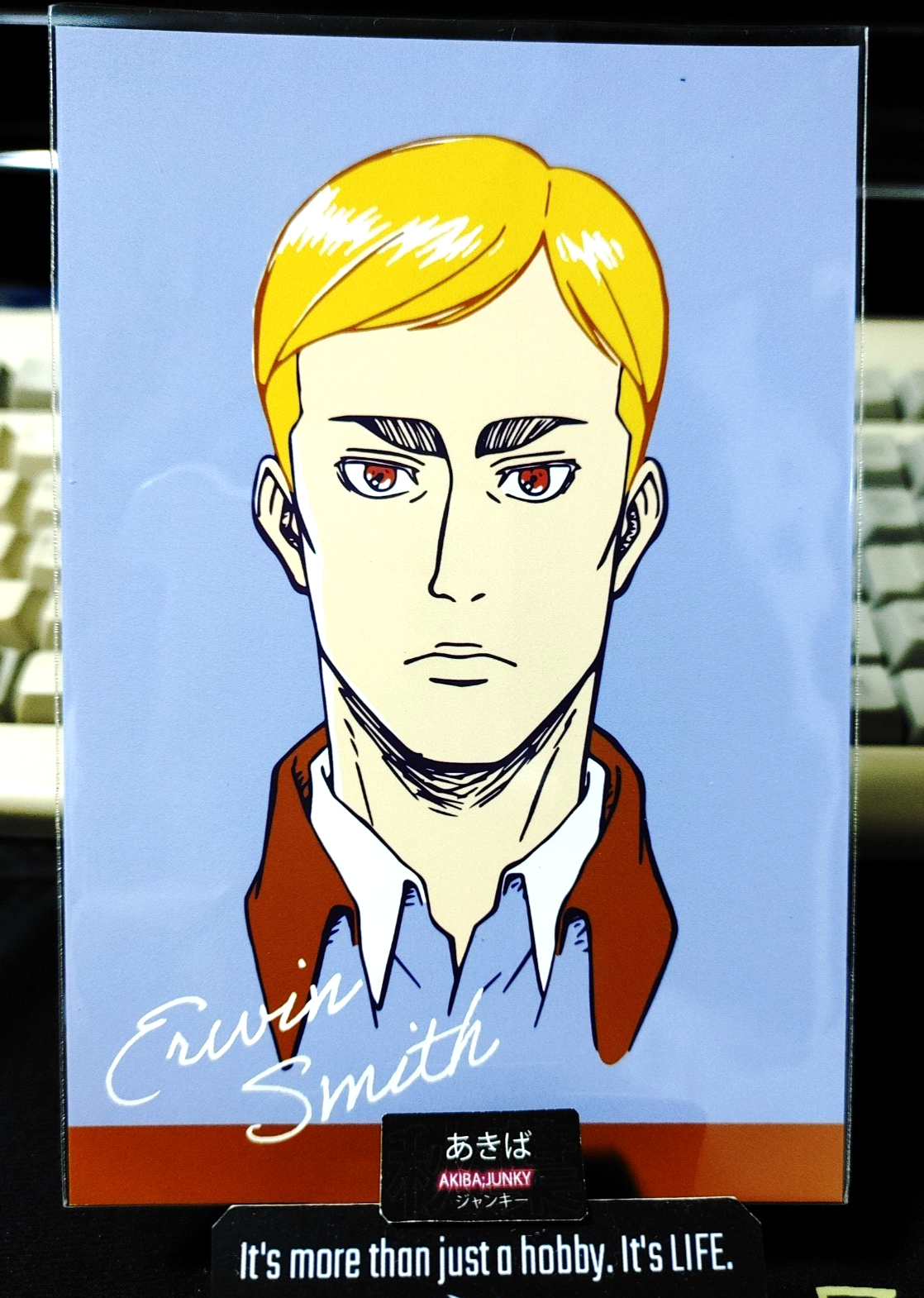 Attack on Titan Erwin Collab Alt Art Promo Hagaki Card C JAPAN