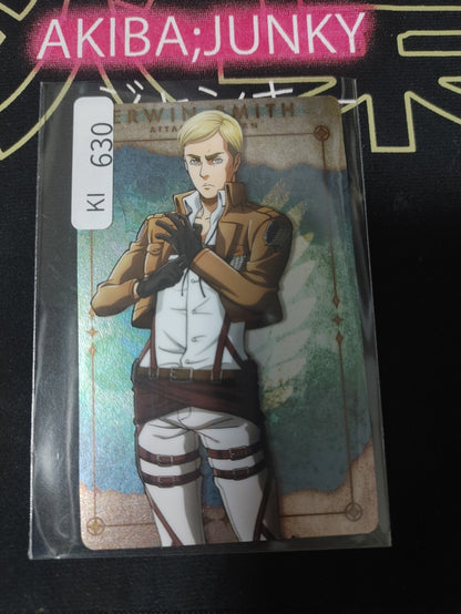 Attack on Titan Card Erwin 05 Japan Collectible Release AoT