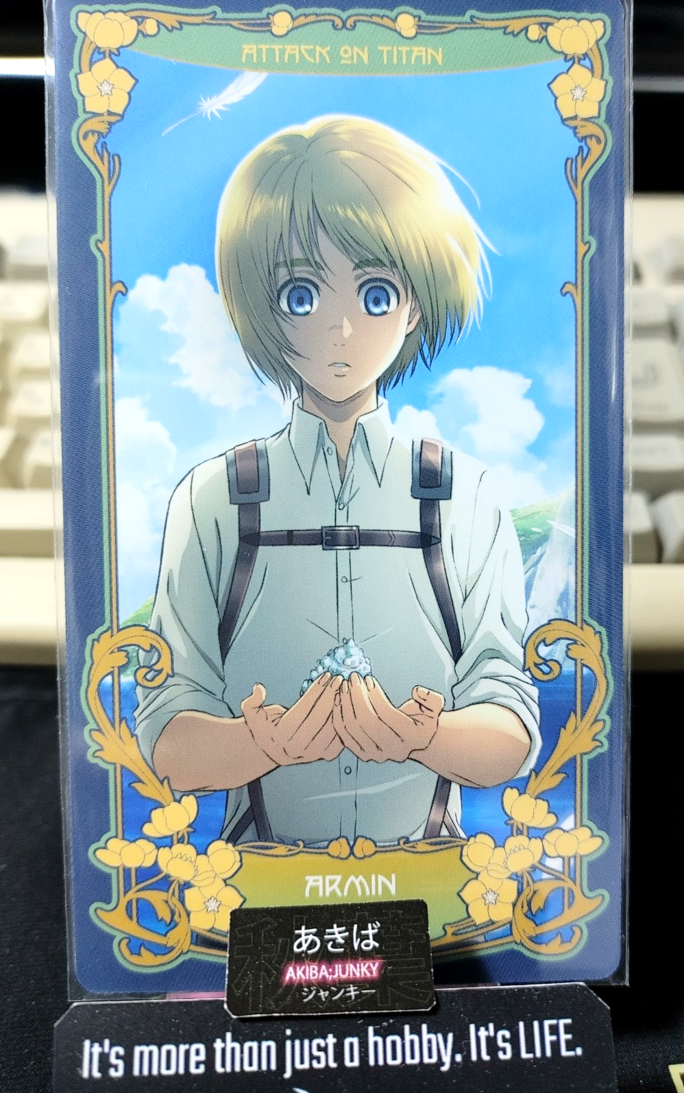 Attack on Titan Armin Collab Alt Art Promo Tarot Card A JAPAN