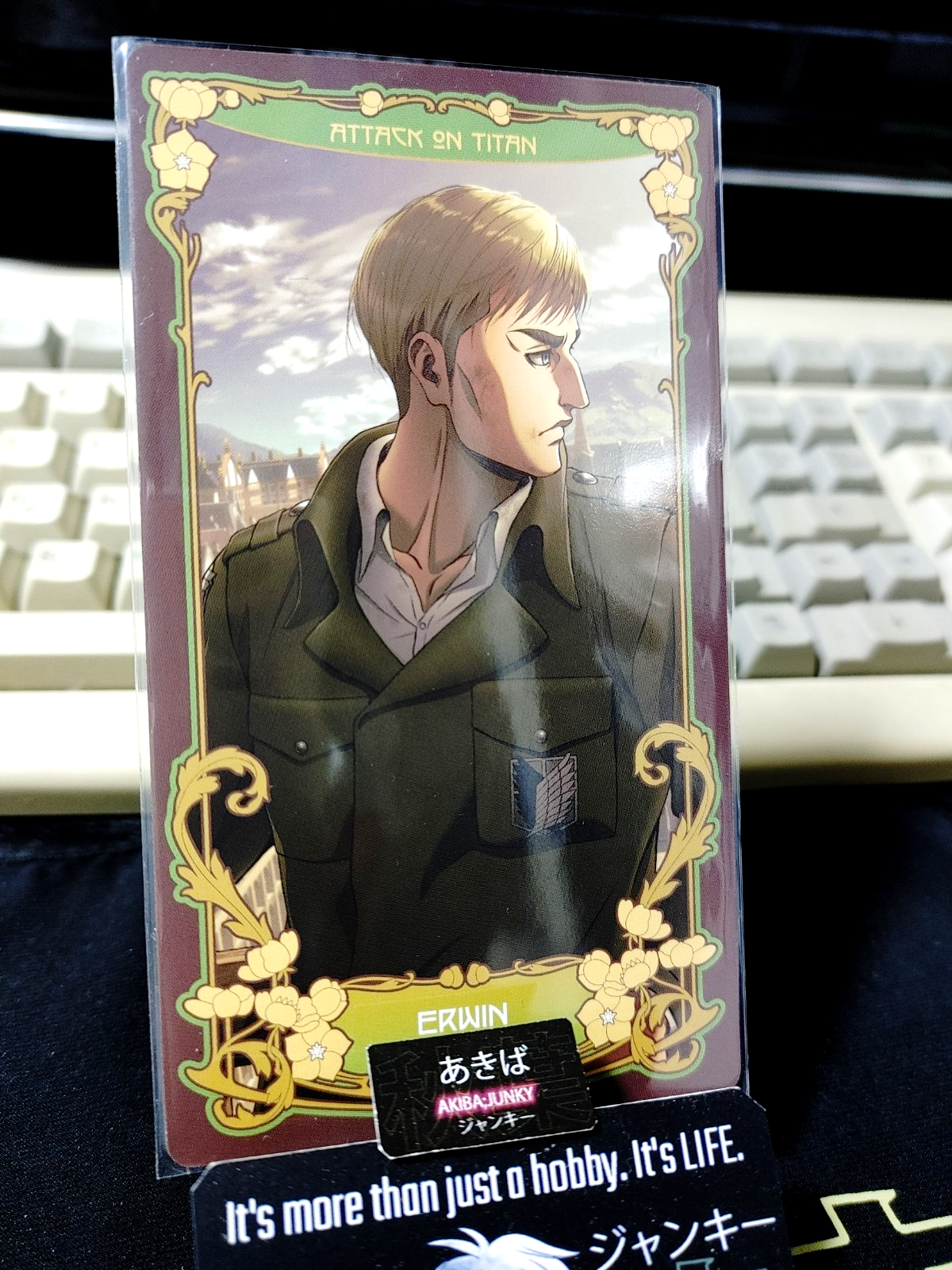 Attack on Titan Erwin Collab Alt Art Promo Tarot Card B JAPAN