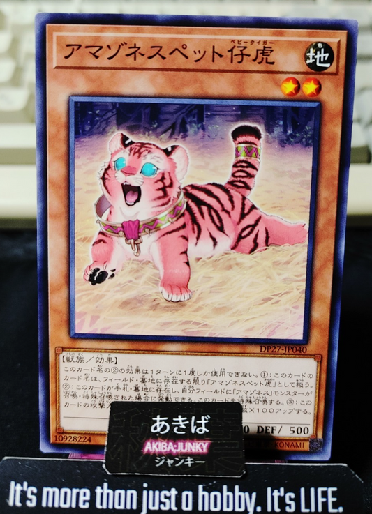 Amazoness Baby Tiger Yugioh DP27-JP040 Yu-Gi-Oh Konami OCG JAPAN