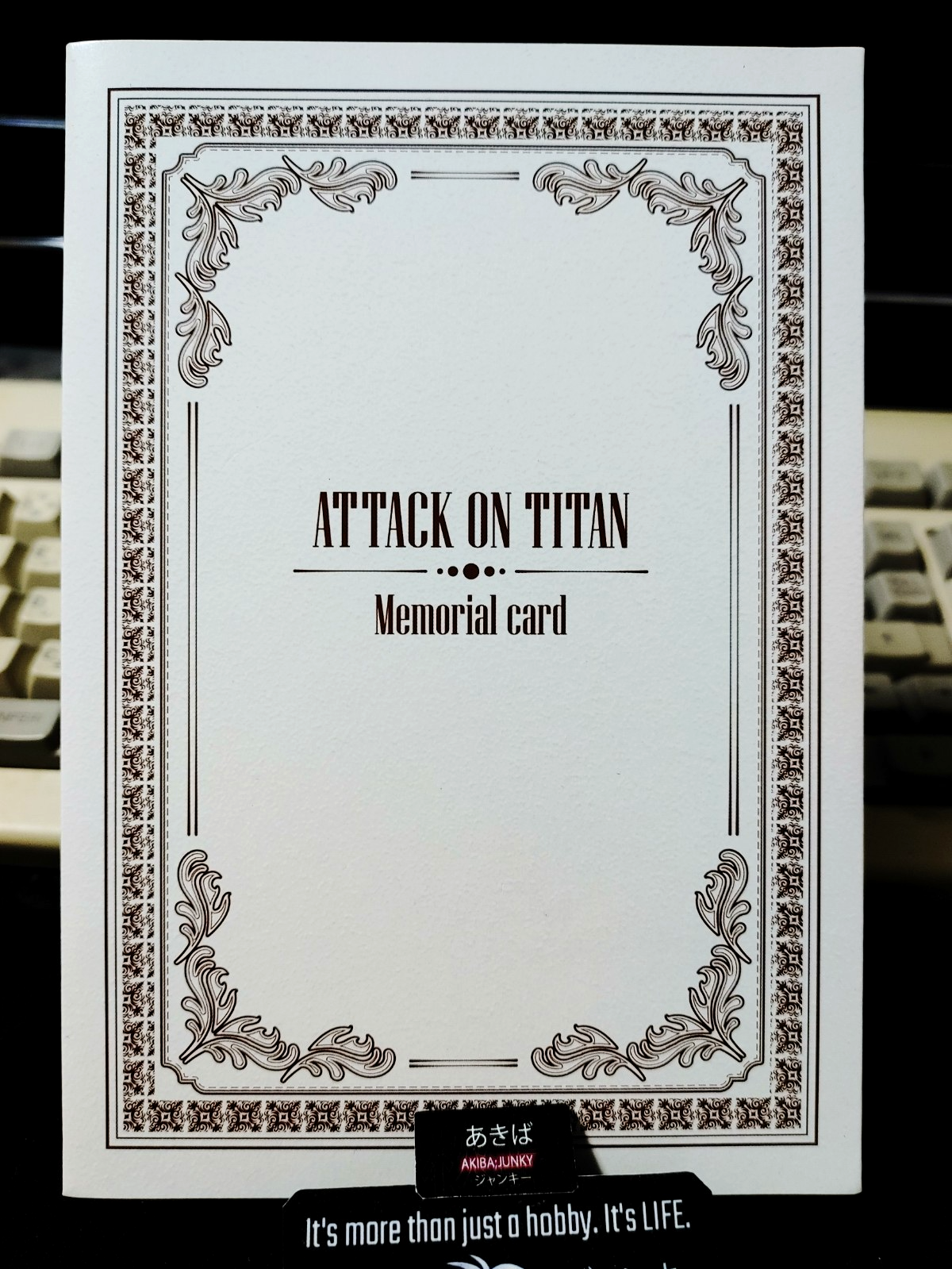 Attack on Titan Historia Collab Alt Art Promo Fold Out Display A JAPAN