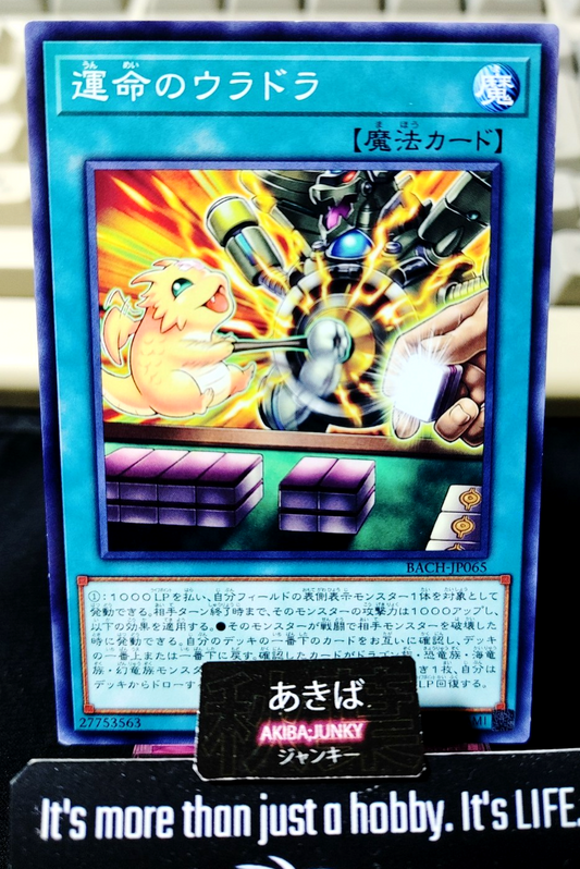 Uradora of Fate Yugioh BACH-JP065 Konami OCG JAPAN