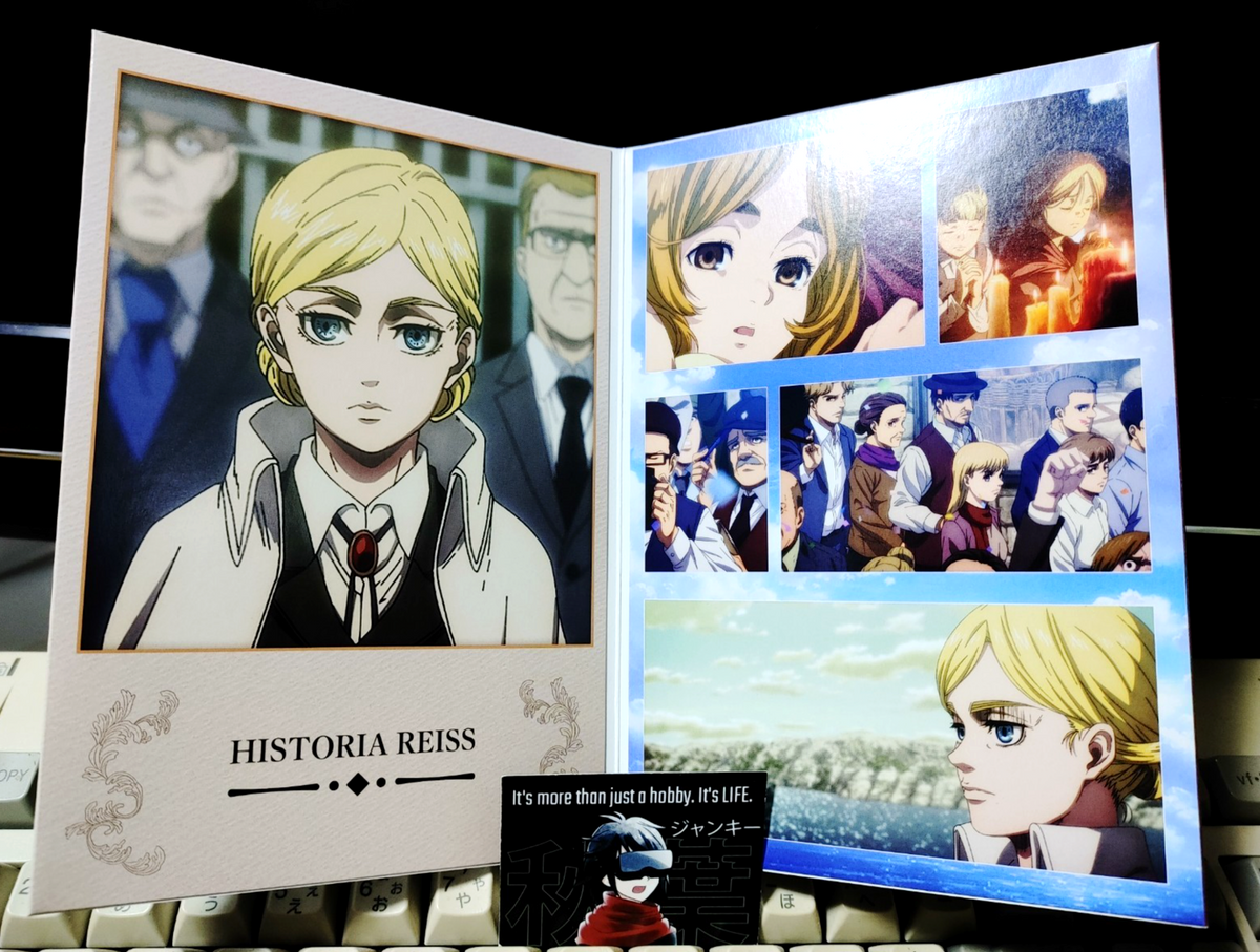 Attack on Titan Historia Collab Alt Art Promo Fold Out Display A JAPAN