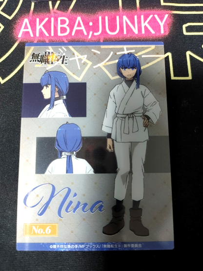 Mushoku Tensei Jobless Reincarnation Nina Collection Card No. 6 JAPAN