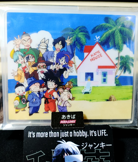 Dragon Ball Anime Acrylic Display Goku Kame House Roshi Oolong Bulma JAPAN