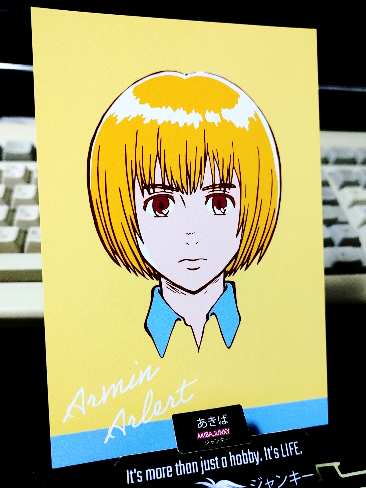 Attack on Titan Armin Collab Alt Art Promo Hagaki Card A JAPAN