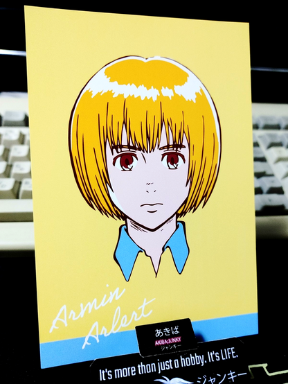 Attack on Titan Armin Collab Alt Art Promo Hagaki Card A JAPAN