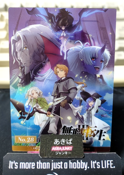 Mushoku Tensei Jobless Reincarnation Roxy Rudeus Collection Card No. 28 JAPAN