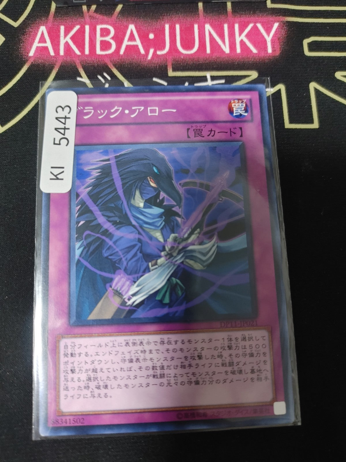 Ebon Arrow Yugioh DP11-JP021 Konami OCG JAPAN