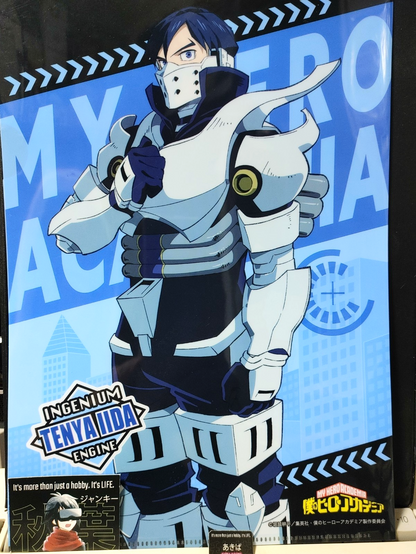 My Hero Academia Todoroki Iida Collectible Design Clear File JAPAN