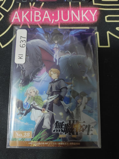 Mushoku Tensei Jobless Reincarnation Roxy Rudeus Collection Card No. 28 JAPAN