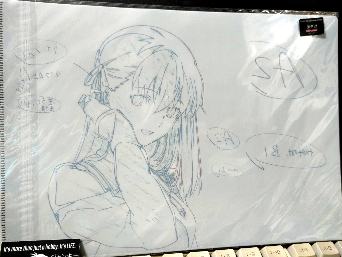 Fate Zero Animation Cel Print Design File Sakura Fate Stay Night Japan Limited