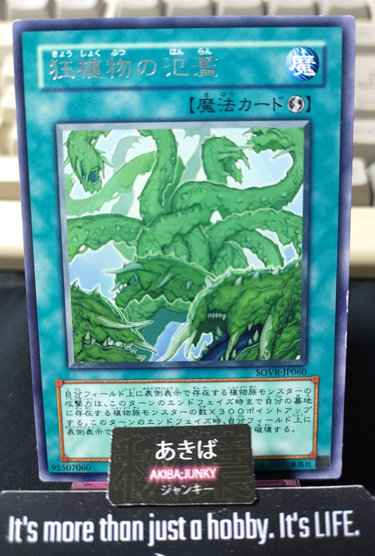 Raging Mad Plants Yugioh SOVR-JP060 Rare Konami OCG JAPAN