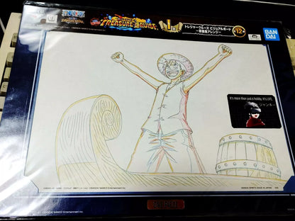 Anime One Piece Animation Cel Print Luffy Design Treasure Cruise I Japan Limited